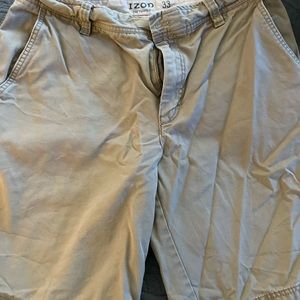 Mens izod salt water shorts size 33
